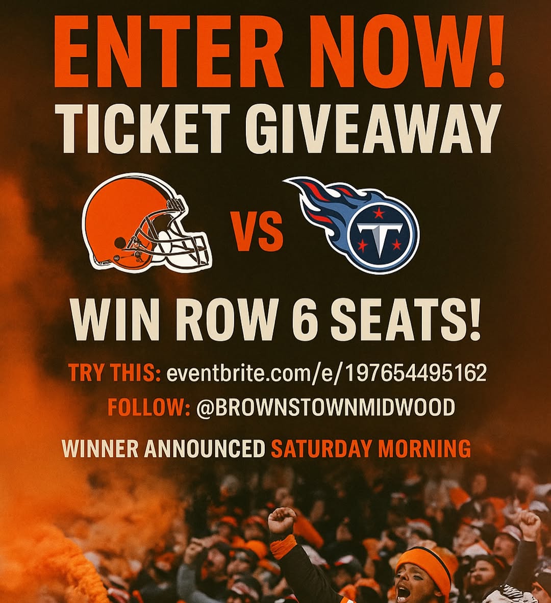Row 6 Dawg Pound seats giveaway